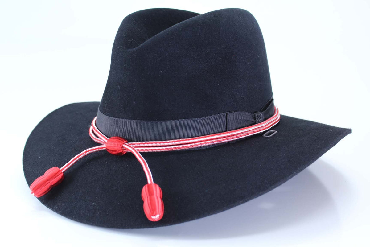 cavalry hat cord hat braid red white engineer acorn – CavHooah.com