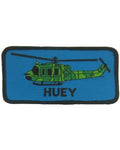 Huey Helicopter Patch - Small