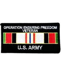 Army Afghanistan (Operation Enduring Freedom) Veteran Patch - Small