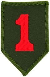 1st Infantry Division Patch - Small