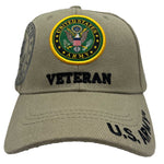 Army Veteran Ball Cap - Khaki