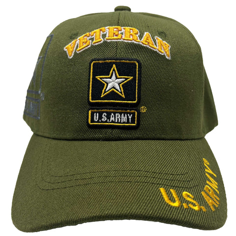 Army Veteran Ball Cap Olive CavHooah