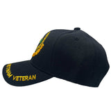 Vietnam Veteran Ball Cap - Black